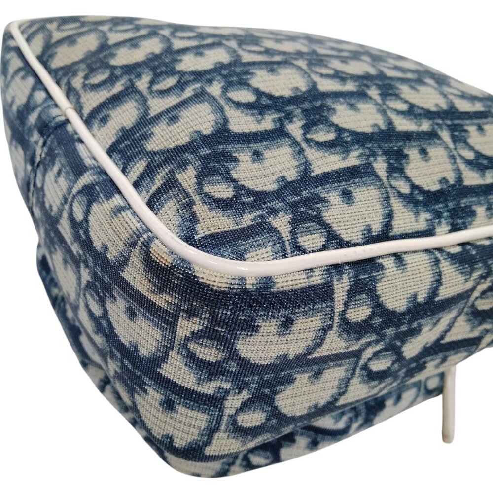 508353BA (X5) Christian Dior Crossbody Bag Navy Blue PVC - Picture 5 of 8